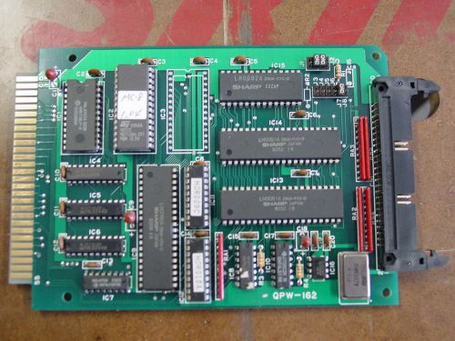 HORIZON MC8 QPW 162 PC BOARD ( WE STOCK NEW &amp; USED HORIZON MC8, MC80, SPF10 )
