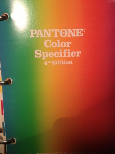 Pantone Color Specifier Swatch Book