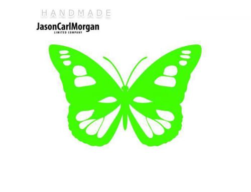 JCM® Iron On Applique Decal, Butterfly Neon Green
