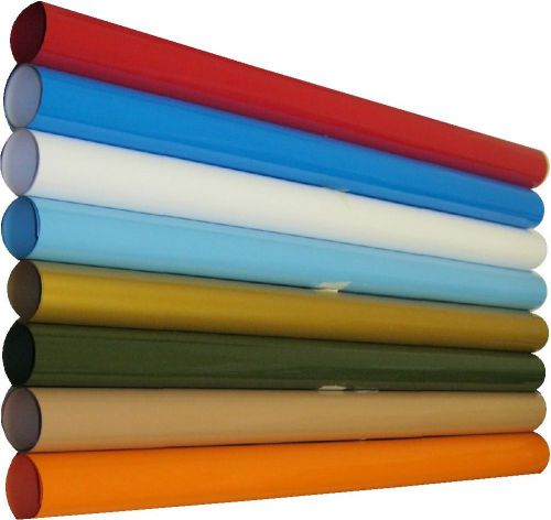 Super quality 20&#034; pu heat press vinyl cutter material kit of 8 colors 12&#034; each for sale