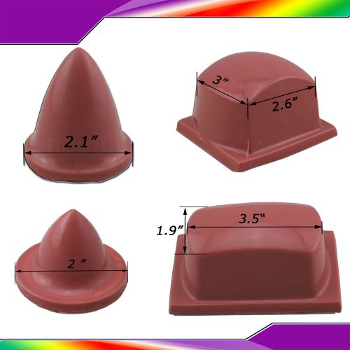 4 pcs silicone pad printing rubber head 2 3 3.5 pad print transfer printing head for sale