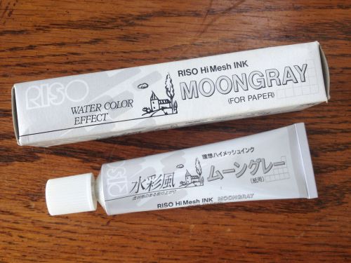 MOONGRAY    New 40cc RISO KAGAKU Hi-Mesh Master INK - For Paper - GOCCO Stamp