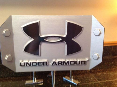 Under Armour Display Commercial  4 Sided Countertop 11x9.5 Magnetic Feet