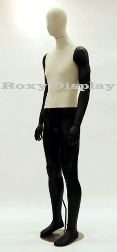 Male Fiberglass Eye Catching Abstract Mannequin Dress From Display #MZ-VIN21BK2