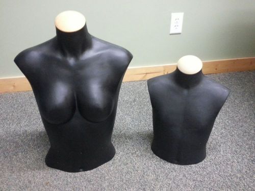 Female and Youth torso mannaguin forms