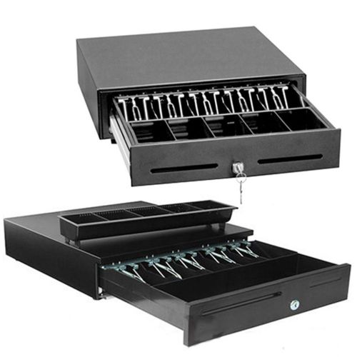 New 16&#034; inch cash drawer register compatible w/ epson star jay citizen printers for sale
