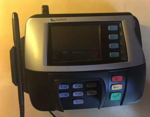 VeriFone MX850 credit card terminal (power chords included)