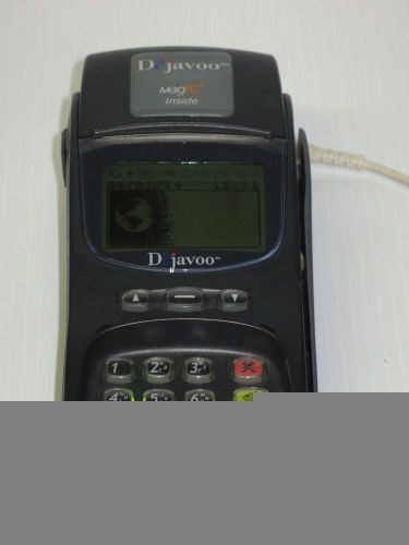 Dejavoo MagIC X-8 Ethernet Credit Card Machine -No A/C adapter. *Tested &amp; Works*