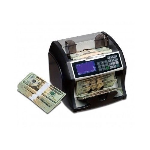 Dollar Bill Counter Cash Counterfeit Detection Value Counting Batch Sorting Digi