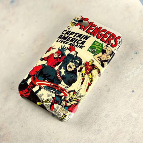 Captain America Avenger Vintage Live Again A26 Samsung Galaxy iPhone 4/5/6 Case