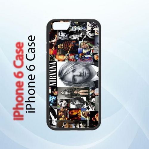 iPhone and Samsung Case - Nirvana Rock Band Music Grunge Collage