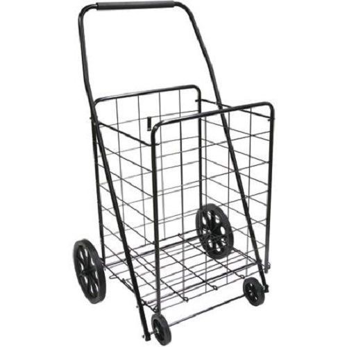 4-Wheel Deluxe Folding Shopping Cart