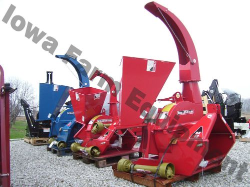 Red wallenstein bx62s tractor pto 3pt wood chipper,chips 6&#034;dx12&#034;: bestbuy brand! for sale