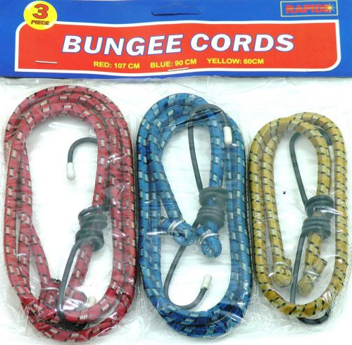 107,90,60cm elasticated tie down straps bungee cord roof rack motorcycle fishing for sale