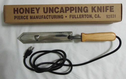Pierce Electric Speed King 115V HONEY UNCAPPING KNIFE Bee Keeper Honey Extractor