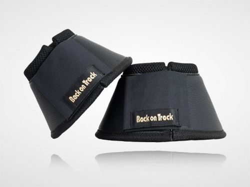 BACK ON TRACK Horse Bell Boots Heat Therapy Relieves Aches Pains Pair Large