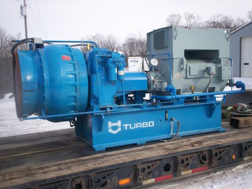 600 hp waste water aeration pump compressor blower , water treatment plant