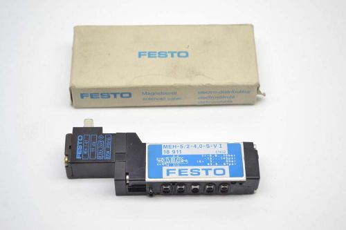 New festo meh-5/2-4,0-s-vi pneumatic 24v-dc solenoid valve b382601 for sale