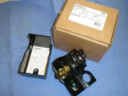 69JG7LY FURNAS HUBBELL AIR COMPRESSOR PRESSURE SWITCH 95-125 PSI OLD #69MC7LY