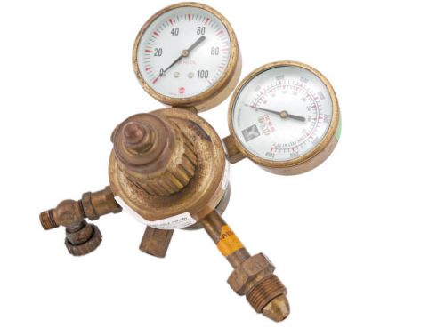 Veriflo 11500665 Brass Pressure Gauge Gas Regulator 0-100PSI 0-3000PSI