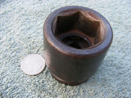 Jh williams 1-1/4&#034; short impact socket 3/4&#034; drive 6-640 for sale