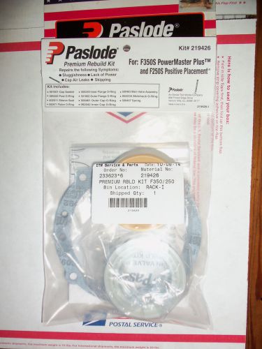 &#034;new&#034; paslode part # 219426  f350s &amp; f250s premium rebuild kit - paslode for sale