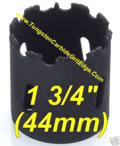 Tungsten carbide tile hole saw 1 3/4&#034; 44mm concrete mdf for sale