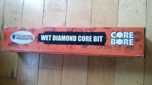 Diamond Products wet diamond core bit