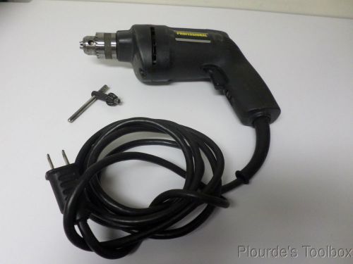 Used Black and Decker 3/8&#034; VSR Holgun Corded Drill, 0-1200 RPM, 1179-101