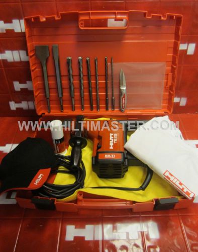 HILTI TE 25 HAMMER DRILL, PREOWNED,MINT COND.FREE BITS &amp; CHISELS, FAST SHIPPING