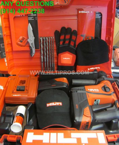 Hilti te 6-a36 cordless ,heavy duty ,new  2014 ,nice tool , free bits, fast ship for sale