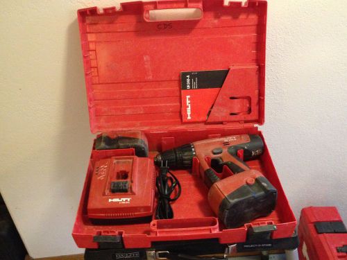 Hilti UH 240-A 24V Cordless Hammer Drill With Two  B24/3.0 NiMH Batteries