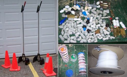 Car Wash Equipment Mud Pit Clam Digger Check Valve Flow Parts Fitting Swivel lot