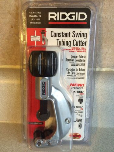 Ridgid contstant swing tubing cutter no. 31622 1/8&#034; - 1-1/8&#034; for sale