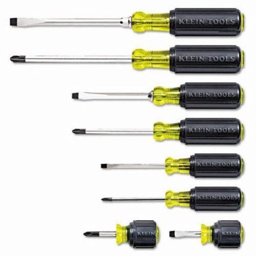 Klein tools 8-piece cushion-grip screwdriver set (kln85078) for sale