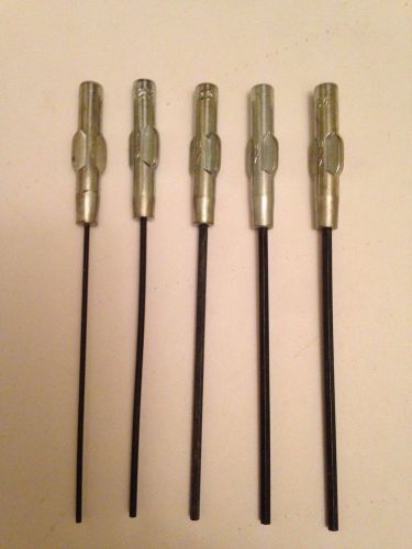 Xcelite 99 series hex blade , 5 pcs. assorted sizes, 1/16&#034;, 5/64&#034; ,3/32&#034; , 7/64&#034; for sale