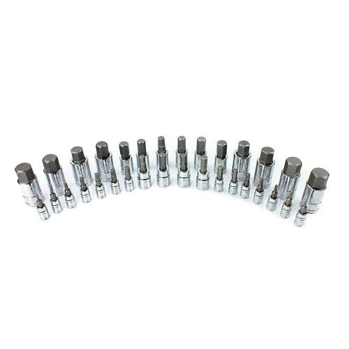 Capri tools 30032 metric and sae master hex socket set with bit sockets, 32-pie for sale