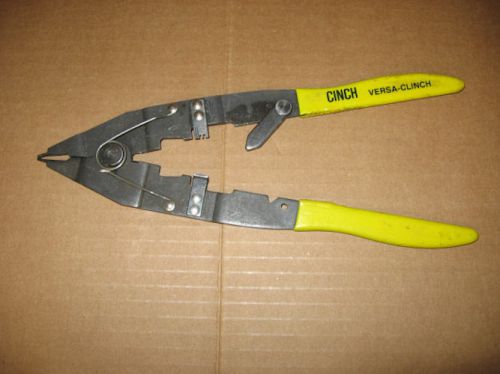 Pro cinch versa clich tool 599-11-11-136 electric stripper crimper pliers tool for sale