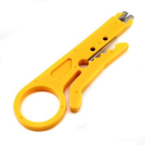 New rj45 rj11 network lan stp pc wire cable idc wire cable cutter stripper for sale