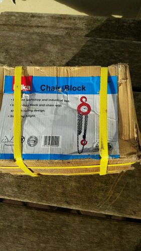 Chain block and tackle