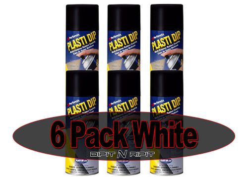 Performix Plasti Dip Spray Cans 6 Pack Matte White Plasti Dip Rubber Coating
