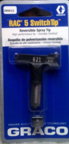 286621 New Genuine Graco RAC V Reversible Switch Tip Size 621 Airless