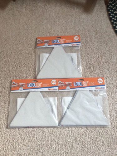 Trigon 180 sanding sheets (2) 100 grit and (1) 150 grit set of 3 packs ~15 total for sale