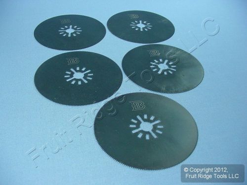 5 imperial blades round 3&#034; hss metal wood fiberglass cutting saw blade for sale