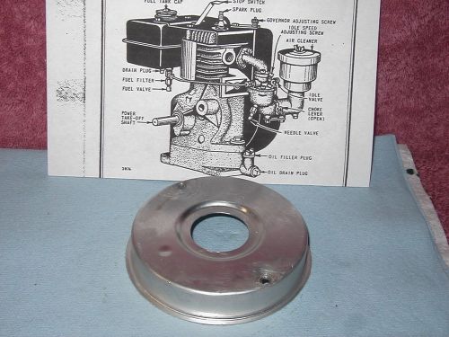 BRIGGS &amp; STRATTON VINTAGE ENGINE PARTS Model 6, POINT BOX COVER  62835