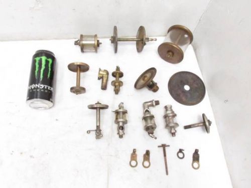 Antique Brass Oiler Hit &amp; Miss Stationary Steam Engine Lunkenheimer #5 Parts