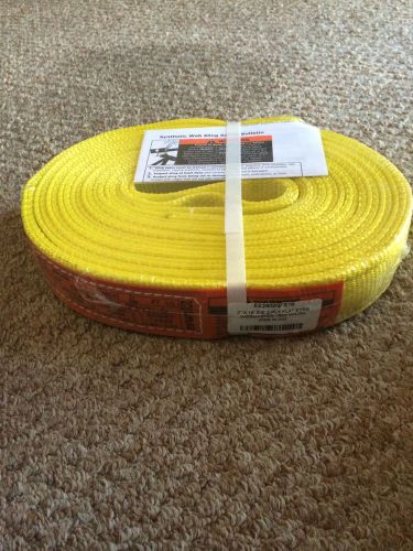 2&#034; x 16&#039; polyester web sling eye/eye 2 ply lift all sling, strap, tow, lifting? for sale