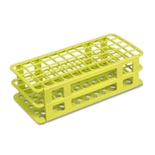 60-hole plastic test tube rack yellow for 5&#034; tubes for sale
