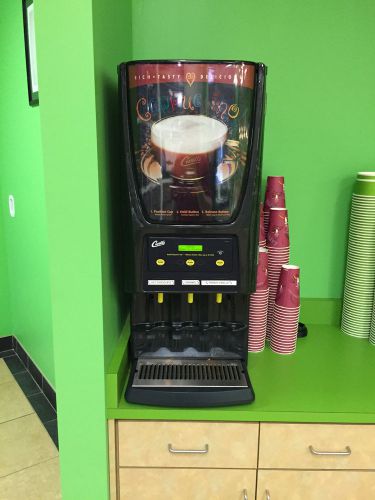 Wilbur Curtis Commercial Flavor Cappuccino Dispenser Machine 3 Flavor