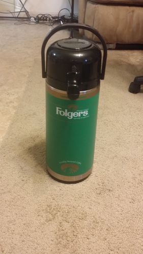 Folgers Decaffeinated Green Coffee dispenser